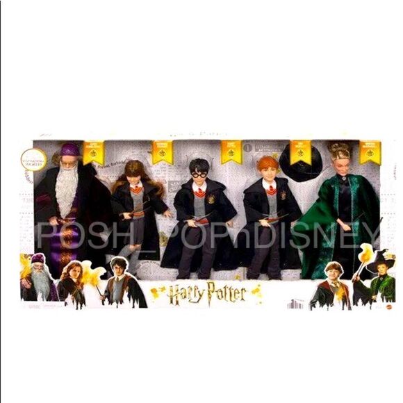 HARRY Potter Ron Weasley Hermione Granger Minerva McGonagall Albus Dumbledore - Picture 6 of 6